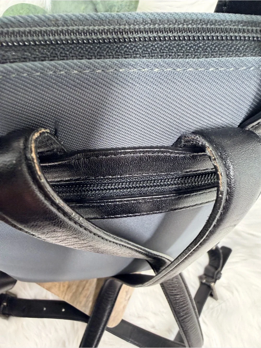 Vintage - Coach Mercer Grey Nylon Backpack